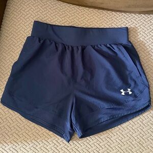 under armour XS navy athletic shorts